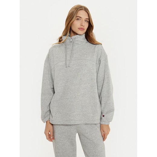 Champion Bluza 117540 Szary Loose Fit ze sklepu MODIVO w kategorii Bluzy damskie - zdjęcie 182765757