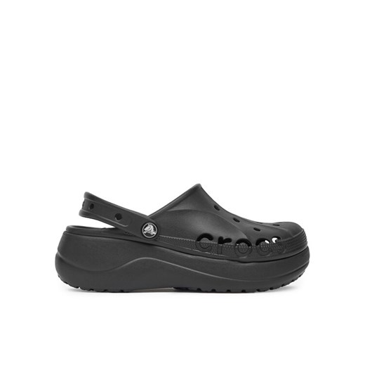 Crocs Klapki BAYA PLATFORM CLOG 208186-001 Czarny ze sklepu MODIVO w kategorii Klapki męskie - zdjęcie 182765835
