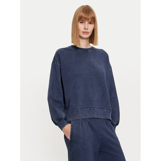 Deha Bluza C12131 Granatowy Regular Fit ze sklepu MODIVO w kategorii Bluzy damskie - zdjęcie 182765857