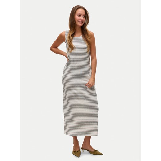 Vero Moda Sukienka codzienna Gina 10327658 Beżowy Regular Fit ze sklepu MODIVO w kategorii Sukienki - zdjęcie 182765885