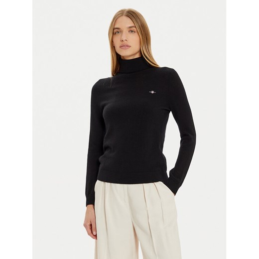 Gant Golf 4805263 Czarny Regular Fit ze sklepu MODIVO w kategorii Swetry damskie - zdjęcie 182765926