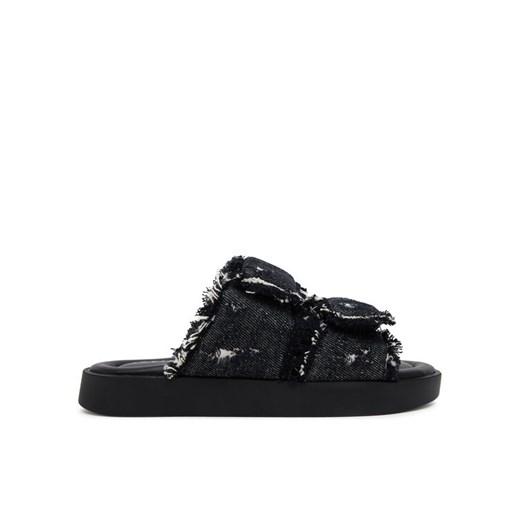 Inuikii Klapki Classic Jeans Velcro 70104-143 Czarny ze sklepu MODIVO w kategorii Klapki damskie - zdjęcie 182765935