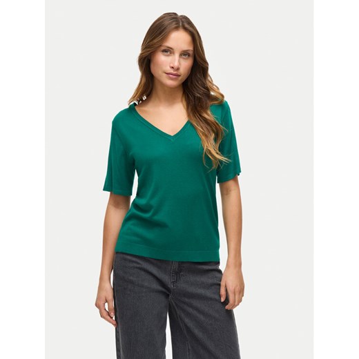 Vila Sweter Wennie 14100578 Zielony Regular Fit ze sklepu MODIVO w kategorii Swetry damskie - zdjęcie 182765995