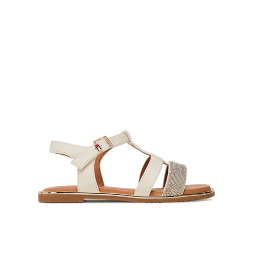 Tommy Hilfiger Sandały T3A2-33780-0371 M Écru ze sklepu MODIVO w kategorii Sandały dziecięce - zdjęcie 182766006
