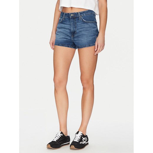 Guess Szorty jeansowe W5GD0Y D5O11 Granatowy Regular Fit Guess 33 MODIVO
