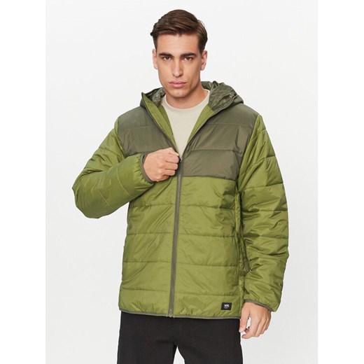 Vans Kurtka puchowa Prospect Mte-1 Puffer Jacket VN0A7S8H Khaki Regular Fit ze sklepu MODIVO w kategorii Kurtki męskie - zdjęcie 182766029