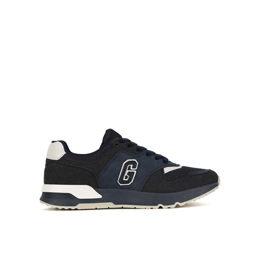 Gap Sneakersy COLOMBUS RUNNER LOW M GP507014AM-NVGY Granatowy ze sklepu MODIVO w kategorii Buty sportowe męskie - zdjęcie 182766177