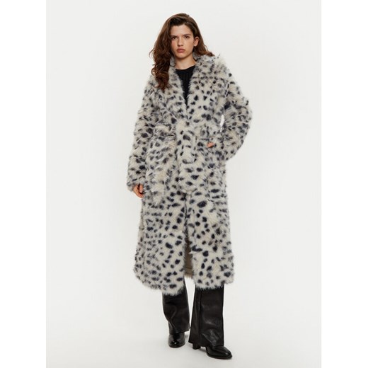 BARDOT Futro 59775JB Szary Regular Fit ze sklepu MODIVO w kategorii Futra damskie - zdjęcie 182766235