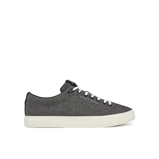 Tommy Hilfiger Tenisówki Th Hi Vulc Low Core Chambray FM0FM05389 Szary ze sklepu MODIVO w kategorii Trampki męskie - zdjęcie 182766265