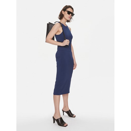 Weekend Max Mara Sukienka codzienna Astoria 2415321022 Granatowy Slim Fit ze sklepu MODIVO w kategorii Sukienki - zdjęcie 182766285