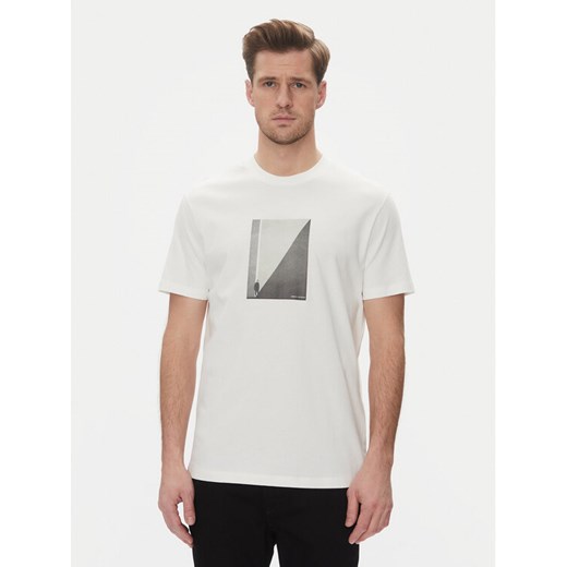 Armani Exchange T-Shirt XM000753 AF10361 U0009 Biały Regular Fit ze sklepu MODIVO w kategorii T-shirty męskie - zdjęcie 182766435