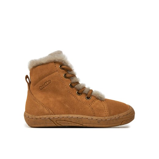 Froddo Trzewiki Minni Suede Laces G2110140-2 S Brązowy ze sklepu MODIVO w kategorii Buty zimowe dziecięce - zdjęcie 182766488
