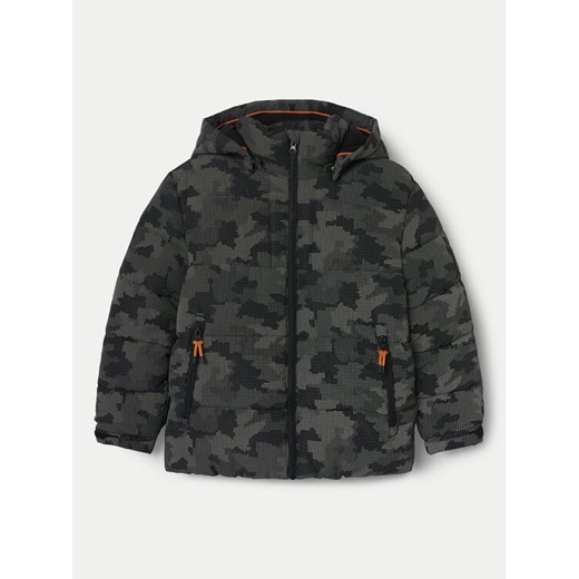 NAME IT Kurtka zimowa 13233984 Szary Regular Fit ze sklepu MODIVO w kategorii Kurtki chłopięce - zdjęcie 182766496