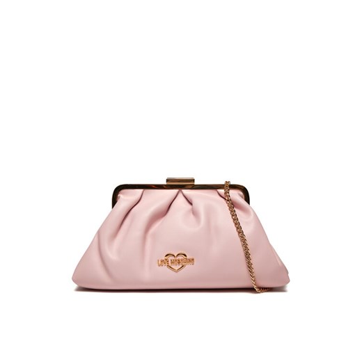 LOVE MOSCHINO Torebka JC4341PP0IKT0601 Różowy ze sklepu MODIVO w kategorii Kopertówki - zdjęcie 182766516