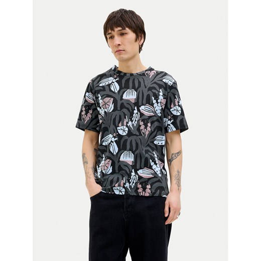 Jack&Jones T-Shirt Almeria 12276912 Czarny Regular Fit ze sklepu MODIVO w kategorii T-shirty męskie - zdjęcie 182766518