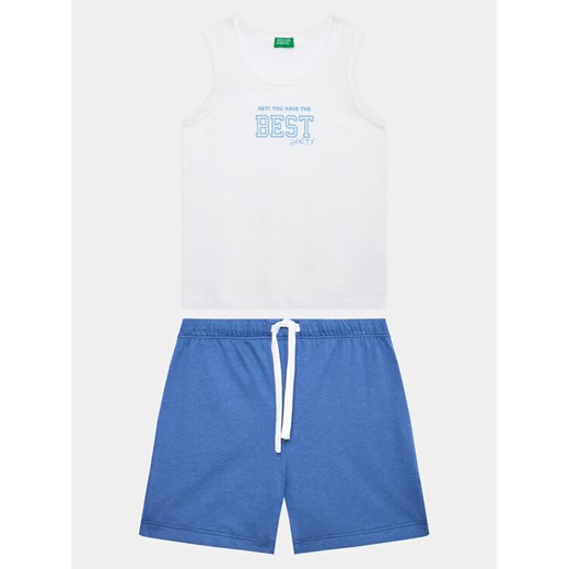 United Colors Of Benetton Komplet top i spodenki 3096GK00A Kolorowy Regular Fit ze sklepu MODIVO w kategorii Komplety chłopięce - zdjęcie 182766568