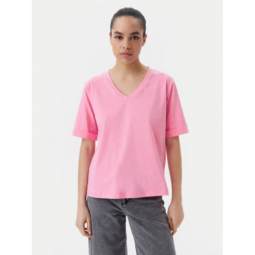 Liu Jo Sport T-Shirt q-roa-35247 Kolorowy Regular Fit ze sklepu MODIVO w kategorii Bluzki damskie - zdjęcie 182766588