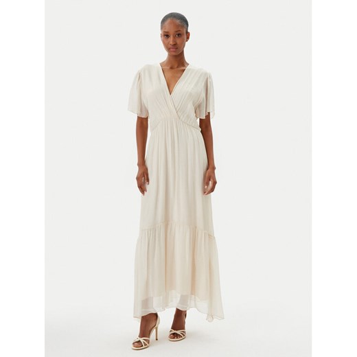 Haveone Sukienka letnia AFF-N006 Écru Loose Fit ze sklepu MODIVO w kategorii Sukienki - zdjęcie 182766616