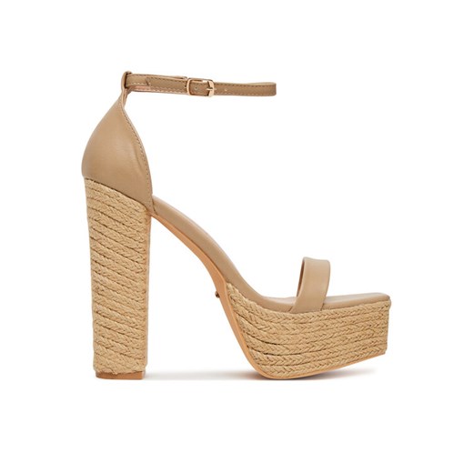 DeeZee Espadryle GLDNAZ-1 Beżowy ze sklepu MODIVO w kategorii Espadryle damskie - zdjęcie 182766689