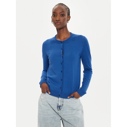 Sisley Kardigan 17Q3M5203 Niebieski Regular Fit ze sklepu MODIVO w kategorii Swetry damskie - zdjęcie 182766718