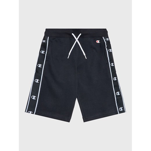Champion Szorty sportowe 306324 Czarny Regular Fit ze sklepu MODIVO w kategorii Spodenki chłopięce - zdjęcie 182766788
