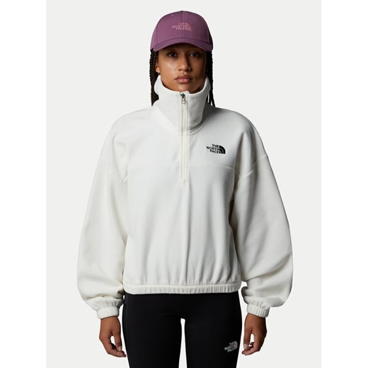 The North Face Polar Glacier NF0A89J9 Écru Regular Fit ze sklepu MODIVO w kategorii Bluzy damskie - zdjęcie 182766828