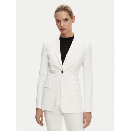PINKO Marynarka 104903 A1L3 Biały Regular Fit ze sklepu MODIVO w kategorii Marynarki damskie - zdjęcie 182766845
