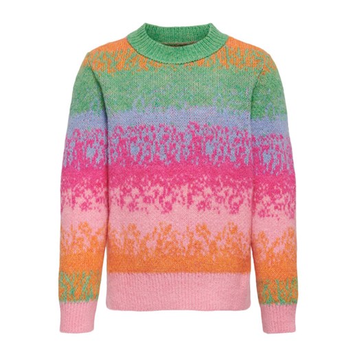 Kids ONLY Sweter 15302311 Kolorowy Regular Fit ze sklepu MODIVO w kategorii Swetry dziewczęce - zdjęcie 182766895