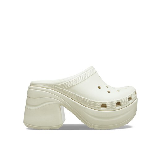 Crocs Klapki Siren Clog 208547 Beżowy ze sklepu MODIVO w kategorii Klapki damskie - zdjęcie 182766989