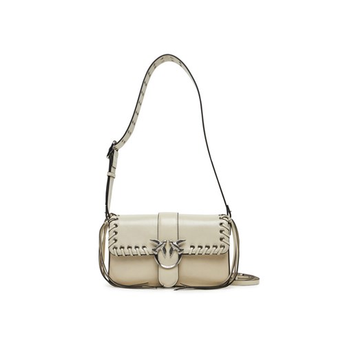 PINKO Torebka Love One Classic Slouchy Fl PE 25 PLTT 104524 A28D Beżowy ze sklepu MODIVO w kategorii Torebki damskie - zdjęcie 182766996