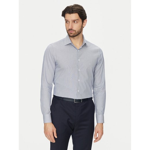 Michael Kors Koszula MK0DS01293 Niebieski Slim Fit ze sklepu MODIVO w kategorii Koszule męskie - zdjęcie 182767009