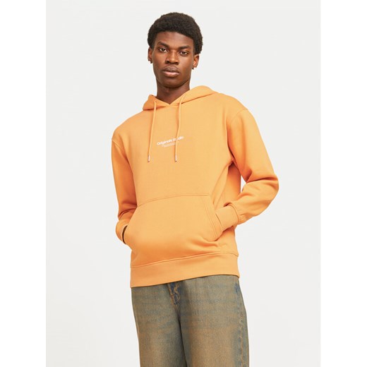 Jack&Jones Bluza Vesterbro 12241687 Pomarańczowy Relaxed Fit ze sklepu MODIVO w kategorii Bluzy męskie - zdjęcie 182767048