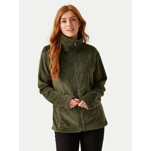 Regatta Polar Heidy Fluffy RWA640 Zielony Regular Fit ze sklepu MODIVO w kategorii Bluzy damskie - zdjęcie 182767206