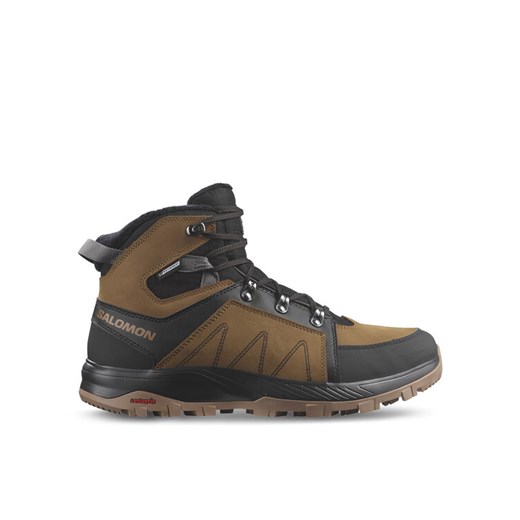 Salomon Trekkingi Outchill Thinsulate™ Waterproof L47381900 Brązowy ze sklepu MODIVO w kategorii Buty trekkingowe męskie - zdjęcie 182767226