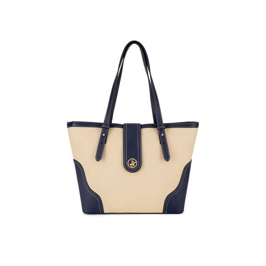 Beverly Hills Polo Club Torebka BHPC-C-010-07 Granatowy ze sklepu MODIVO w kategorii Torby Shopper bag - zdjęcie 182767296