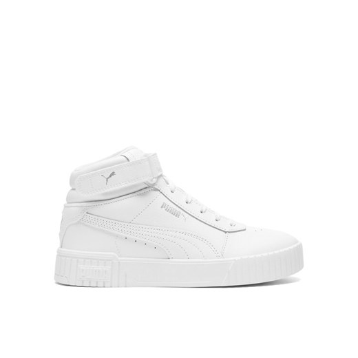 Puma Sneakersy CARINA MID JR 38737602 Biały ze sklepu MODIVO w kategorii Buty sportowe dziecięce - zdjęcie 182767307