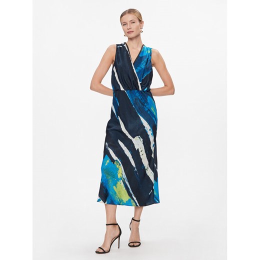 DKNY Sukienka letnia P3JBVV06 Kolorowy Regular Fit 14 MODIVO