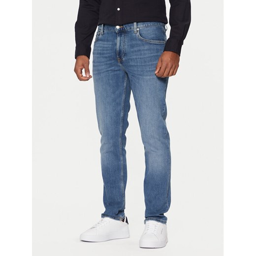 Tommy Hilfiger Jeansy Denton MW0MW39033 Niebieski Straight Fit ze sklepu MODIVO w kategorii Jeansy męskie - zdjęcie 182767485