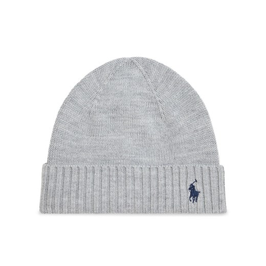 Polo Ralph Lauren Czapka 323953204002 Szary ze sklepu MODIVO w kategorii Czapki dziecięce - zdjęcie 182767606