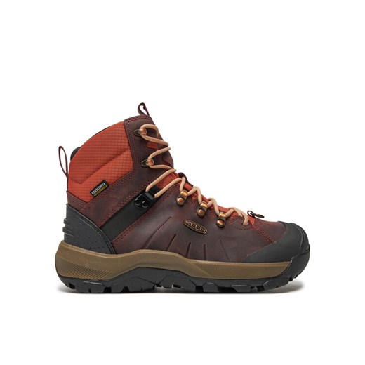 Keen Trekkingi Revel IV Mid Polar 1027726 Brązowy ze sklepu MODIVO w kategorii Buty trekkingowe damskie - zdjęcie 182767638