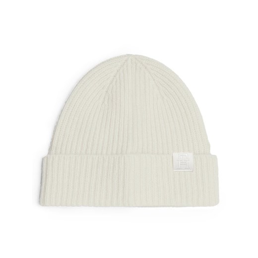 Tommy Hilfiger Czapka AW0AW16632 Biały ze sklepu MODIVO w kategorii Czapki zimowe damskie - zdjęcie 182767639