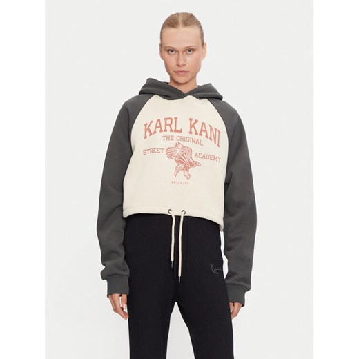 Karl Kani Bluza Street Academy 61210023 Beżowy Regular Fit ze sklepu MODIVO w kategorii Bluzy damskie - zdjęcie 182767648