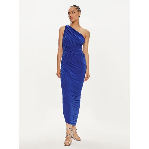 NORMA KAMALI Sukienka koktajlowa KK1243PLD07805 Niebieski Slim Fit ze sklepu MODIVO w kategorii Sukienki - zdjęcie 182767767