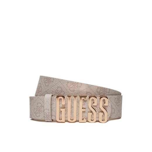 Guess Pasek Damski Noelle BW9126 P4235 Beżowy ze sklepu MODIVO w kategorii Paski damskie - zdjęcie 182767806