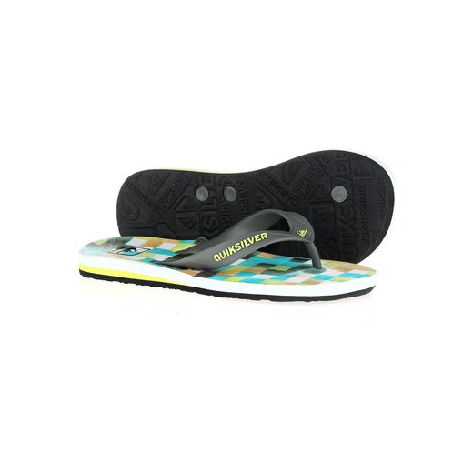 Quiksilver  Japonki Molokai Carver Mini Dye EQYL100038-XWNG  Quiksilver spartoo czarny japonki