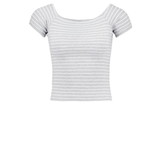 Miss Selfridge Tshirt basic multibright zalando szary abstrakcyjne wzory