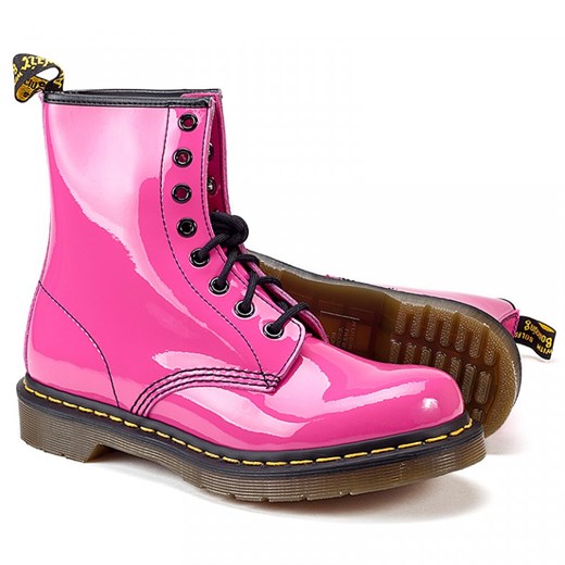 Dr. Martens 1460 Hot Pink Patent Lamper ebuty-pl rozowy 