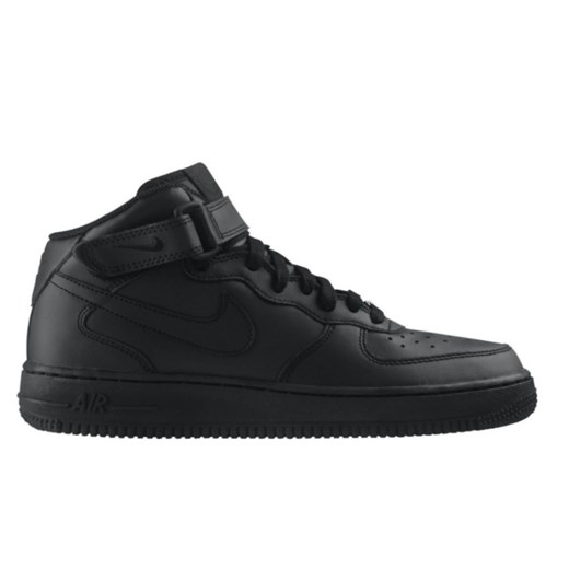 Nike Air Force1 Mid 06 Black/Black ebuty-pl czarny midi