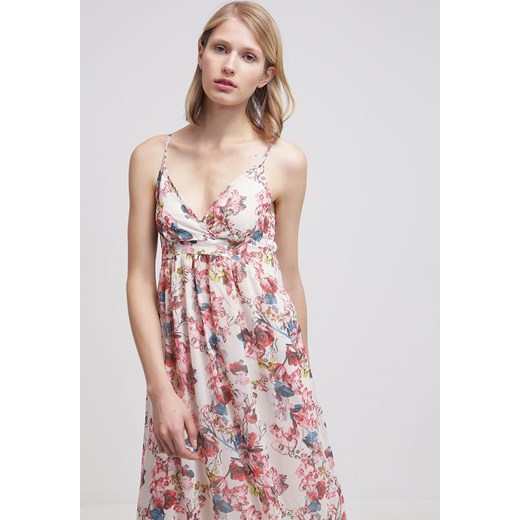 Anna Field Długa sukienka multicolor zalando rozowy kwiatowy