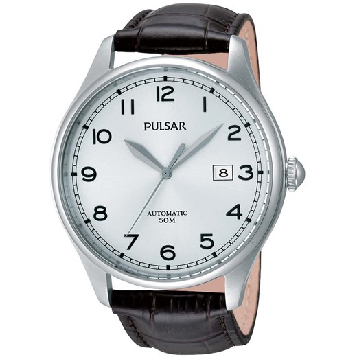 ZEGAREK PULSAR AUTOMATIC PU4033X1 - 2 LATA GWARANCJI, WYSYŁKA GRATIS!! happytime-com-pl szary kamienie